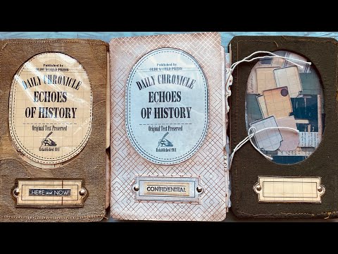 Scrap Solution 3 Tab Book Using Ink-Saver Printable Templates