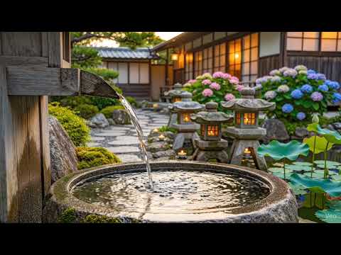The Silence That Speaks in a Japanese Garden #relaxation #relaxing #healing #zen 
