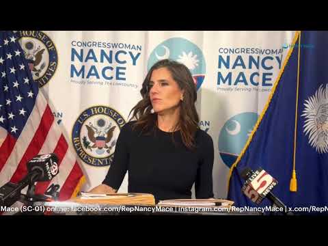Rep. Nancy Mace Holds Press Conference