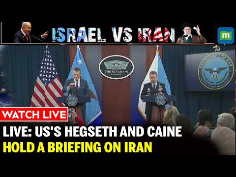 LIVE: Pete Hegseth and Dan Caine Address Media on War in Iran | US News | Iran News LIVE