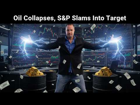 Epic Trades: Oil COLLAPSES 15% (NAILED) | S&P 500 Hits My Target (I ALERTED YOU)