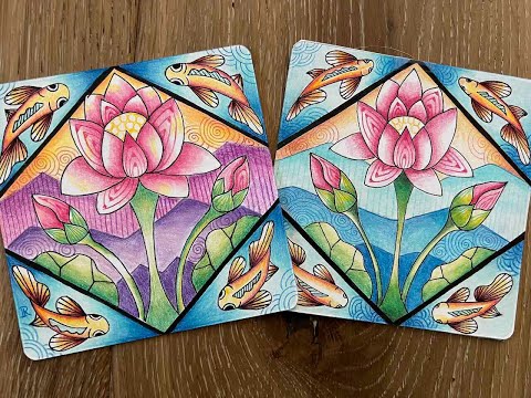 "No Mud, No Lotus" A Zentangle Inspired Class