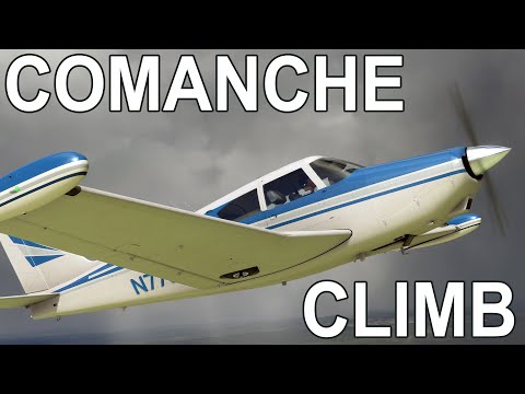 Accu-Sim Comanche 250 MSFS Climb