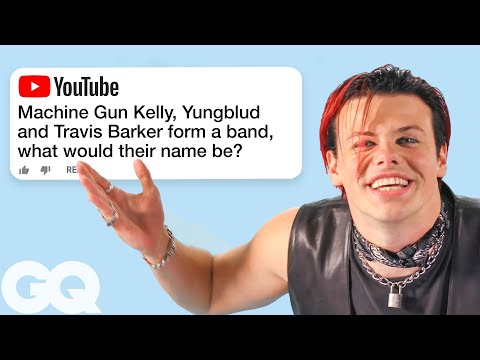 YUNGBLUD Replies to Fans on the Internet | Actually Me | GQ