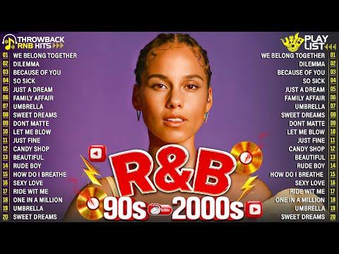 90'S R&B PARTY MIX ✨ OLD SCHOOL R&B MIX 90s 2000s - Alicia Keys, Chris Brown, Rihanna, Ne-Yo, Usher