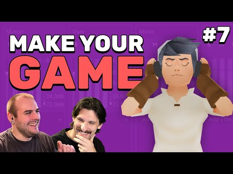 How to make your first Video Game - Audio Basics & Footstep Sounds (Ep. 7)