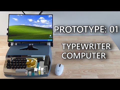 I Turned an Old Typewriter Into a Gaming Computer (Trailer)