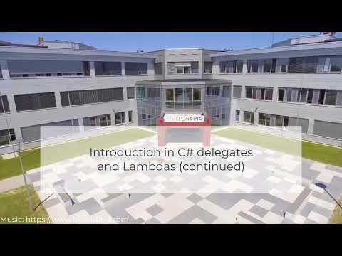 Introduction to C# Delegates and Lambdas (Continued)