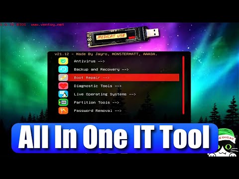 MediCat- All in one USB bootable tool | The Ultimate Solution for PC Diagnostics and Recovery