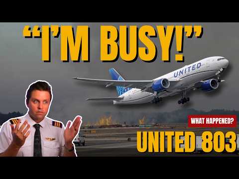 Fully Loaded United 777 Loses Engine, Starts Fire — Pilot Breakdown