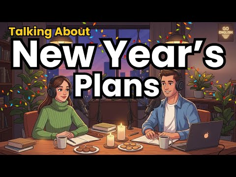 How to Talk About New Year’s Plans in English | English Podcast for Speaking Fluency