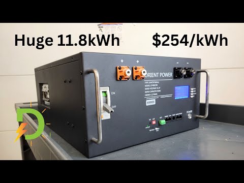 Is Bigger Better?  230Ah, 11,776Wh, Server Rack Battery