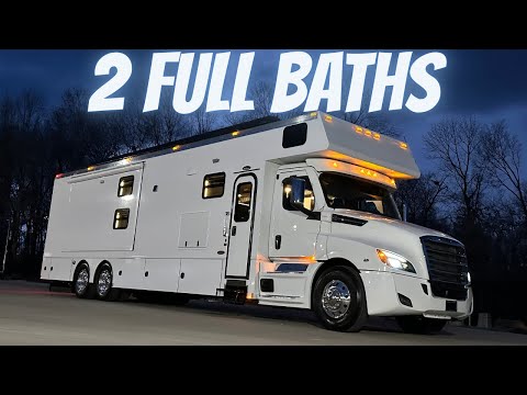 Super Clean Super C Motorhome! 2021 Renegade RV with TWO Full Baths | 45CBF