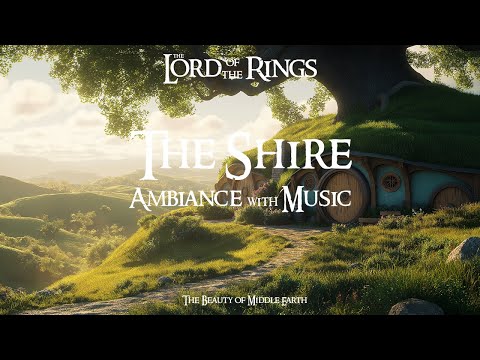 Lord Of The Rings | The Shire | Ambience & Music | 3 Hours | Studying, Relaxing, Sleeping