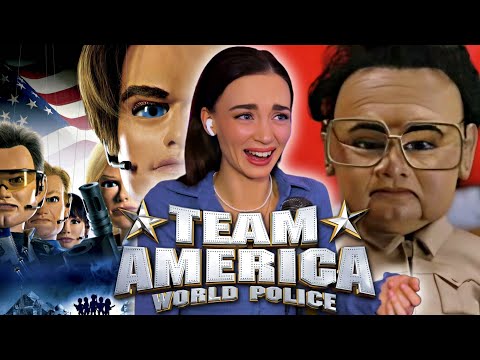 BRITISH GIRL'S FIRST TIME WATCHING * Team America: World Police (2004) * MOVIE REACTION!