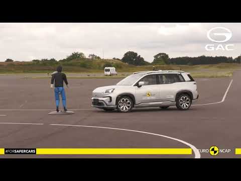 TEST UJI TABRAK AION V 2025❗EURONCAP BINTANG 5 ⚡INFO 081210620311 #aionv #euroncap #aionindonesia 