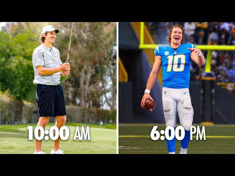 A Day in the Life of Justin Herbert