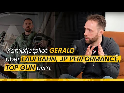 Kampfjetpilot Gerald über seine Laufbahn, JP Performance, Top Gun uvm.