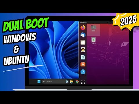 How to DUAL BOOT Windows 10/11 and UBUNTU (EASY) 2025