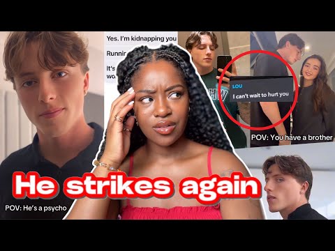 EXPOSING the CREEPY TikToker who THREATENS to K!LL and KIDNAP GIRLS: @LOUPOLLOCK