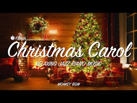 🎄🎅🏻 Smooth & Relaxing Christmas Jazz Carol Collection ( feat. Jazz Guitar )  l Merry Christmas 🥰