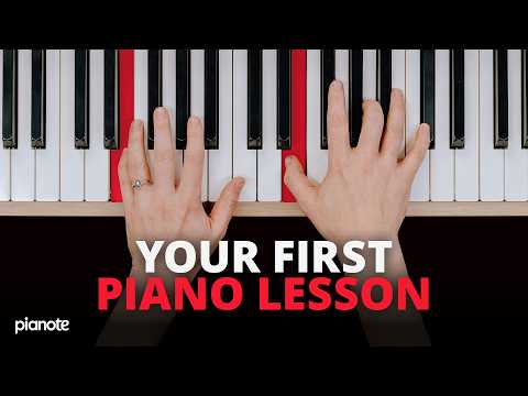 How To Play Piano (Beginner Piano Lesson)