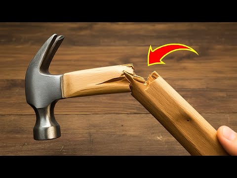 Veteran Carpenter Finally Reveals This! Unbreakable Hammer Handle Joint | Creation Invention