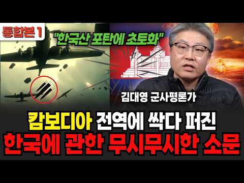 캄보디아 전역에 싹다 퍼진 한국에 관한 무시무시한 소문 (김대영 군사평론가 / 통합본 1부)