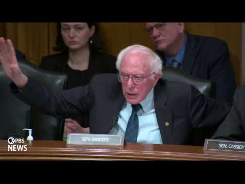 WATCH: Sen. Bernie Sanders questions RFK Jr. in confirmation hearing