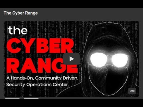The Cyber Range (intro)
