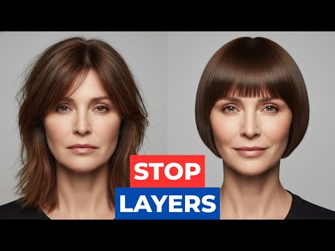 STOP Layering After 45 (This Is Why Your Face Looks Heavier)