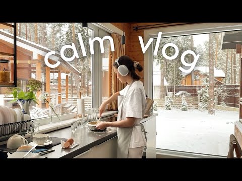 CALM VLOG: Cupcake Recipe, Reindeer Farm, Clothes Shopping (Winter Vlog)