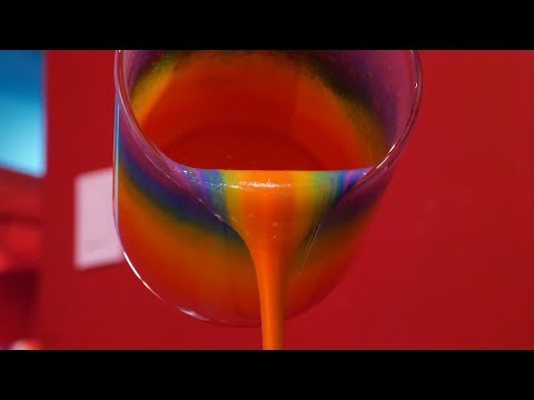 How to make Rainbow Milk Cream Castella - Korean street food / 연남 우유크림 카스테라 맛집 하우에버