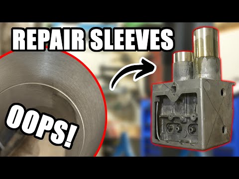We RUINED Our Customer's ANTIQUE Tractor Cylinder... Can We Fix It?