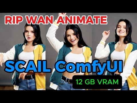 Wan Animate Is Dead? SCAIL Motion Transfer in ComfyUI (Low VRAM Workflow)