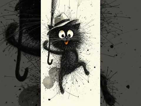 BABYMONSTER PSYCHO Black Cat Psycho Dance 🖤🔥#babymonster #kpopcat #fyp #kpop