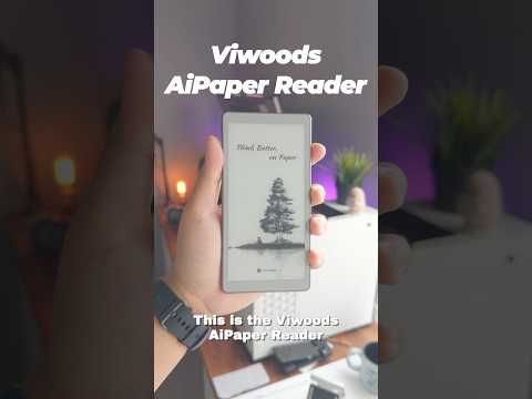 The Viwoods AiPaper Reader is Insane! @Viwoods_Aipaper  #ad