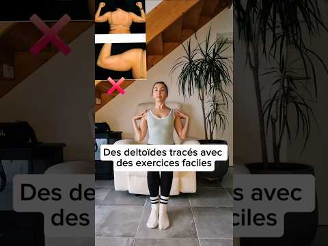 Exercices épaules àla maison sans matériel #sportalamaison #workoutathome #pilates #pilatesforwomen