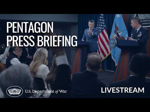 Secretary Hegseth and Chairman Caine hold a press briefing on Operation Epic Fury - 04/08/2026
