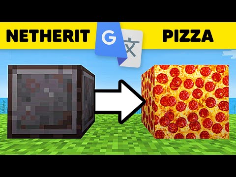Wir google übersetzen MINECRAFT TEXTUREN 1000x!