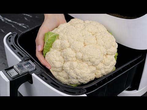 😋Cauliflower Has Never Been This Crispy… and It's So Easy! 🥦(Air Fryer Recipe)