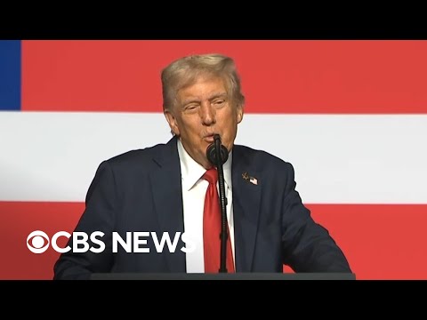 Watch: Trump gives lengthy address to senior military leaders at Quantico