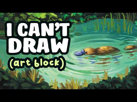 Why does my art feel so "off" lately? // tips for art block