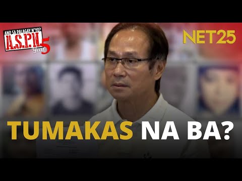 DOJ, patuloy ang paghahanap kay Atong Ang | ASPN