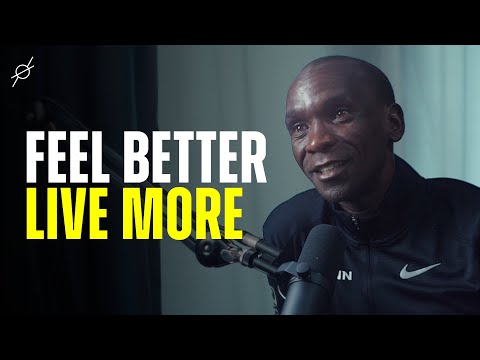 WATCH Eliud Kipchoge Drop Wisdom In Rare Podcast Appearance—From Feel Better, Live More