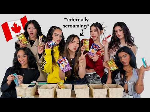 I made KATSEYE try Canadian Snacks (while asking them my burning questions)