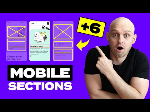 6 Mobile Section Layouts and Examples You Must See