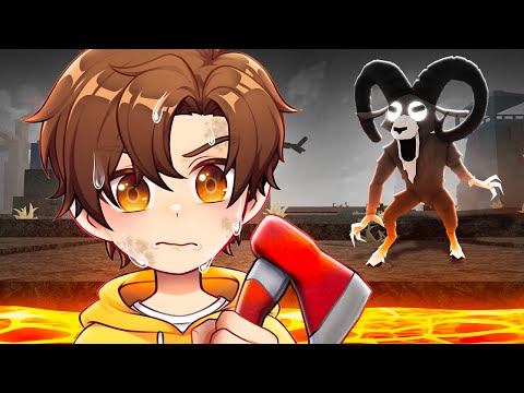 i survived 99 nights in a VOLCANO..