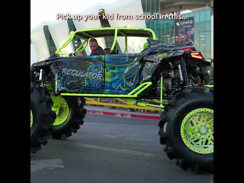 Pick up your kid from school in this 🫣