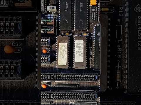 IBM deliberately made it impossible to upgrade your CPU in 1986! #BIOS #overclock #retro #vintage